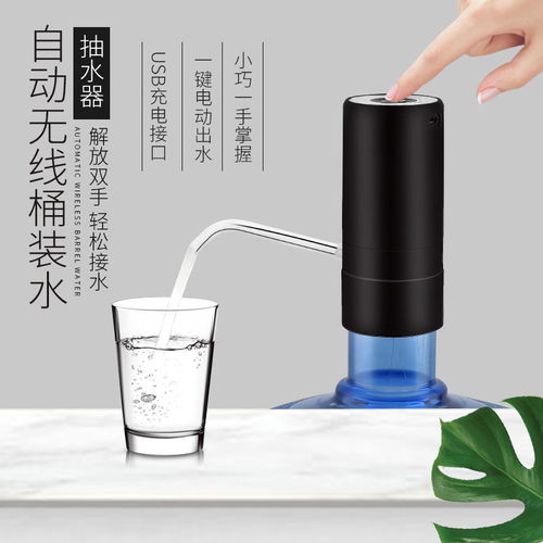 桶裝水抽水器電動飲水機抽水器自動家用桶裝水壓水器小水泵上水器